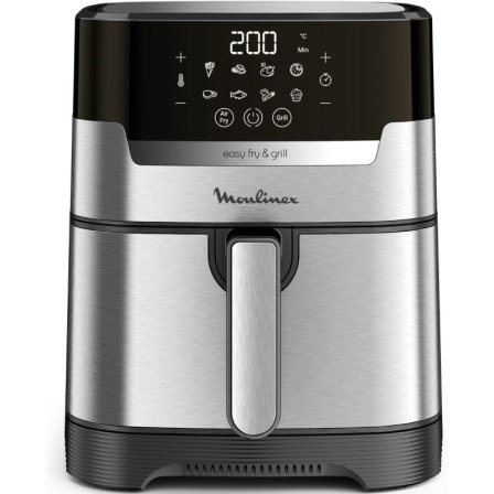 Moulinex Easy Fry & Grill EZ505D Freidora de Aire 4.2L Plata Moulinex Easy Fry & Grill EZ505D Freidora de Aire 4.2L Plata